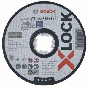 Řezný kotouč na kov Expert for Inox and Metal 125mm Bosch X-LOCK 2608619264