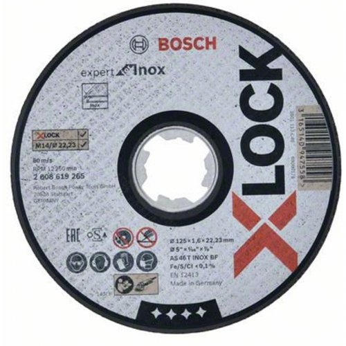 Řezný kotouč na kov Expert for Inox 125mm Bosch X-LOCK 2608619265
