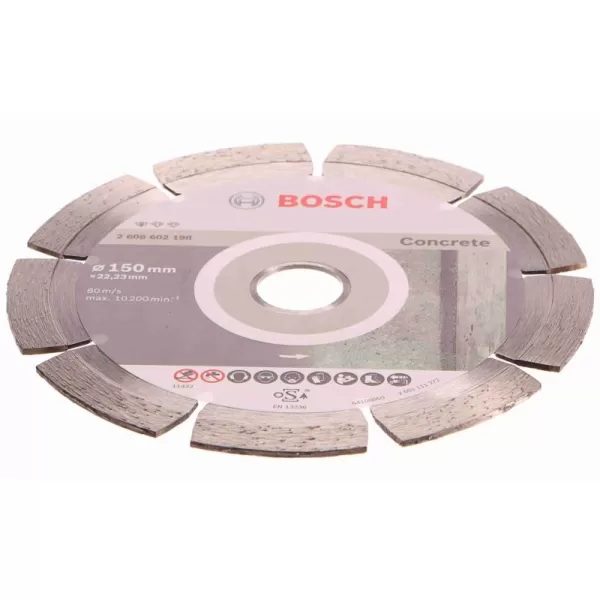 Diamantový dělicí kotouč Standard for Concrete 150 x 22,23 x 2 x 10 mm Bosch 2608602198