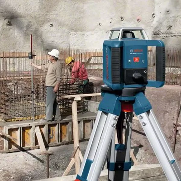 Stavební rotační laser + LR 1 + kufr Bosch GRL 400 H Professional 0 601 061 800