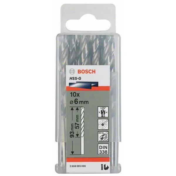Vrták do kovu HSS-G, Standard 3,5 x 39 x 70 mm Bosch 2608595058