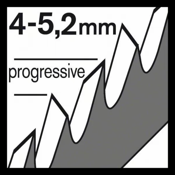 Pilový plátek do kmitací pily T 244 D Speed for Wood Bosch