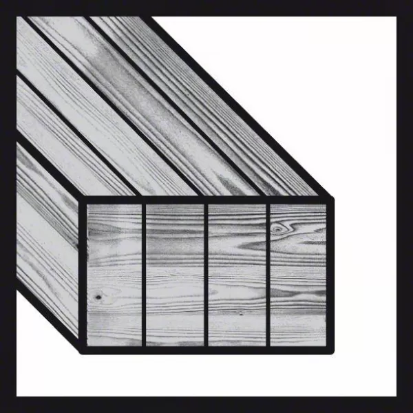 Sada brusných pásů, 3dílná 65 x 410 mm, 40 Bosch