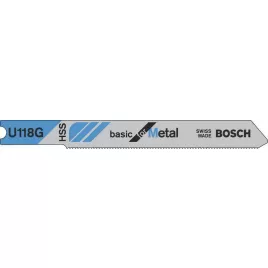 Pilový plátek do kmitací pily U 118 G Basic for Metal Bosch