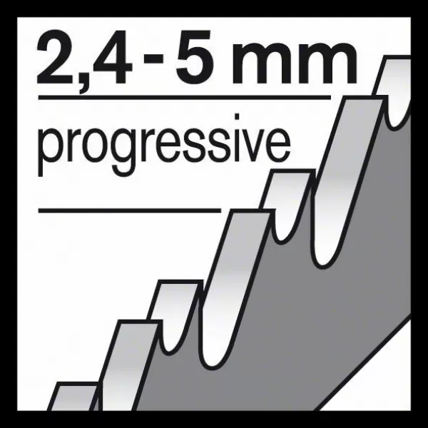 Pilový plátek do kmitací pily T 345 XF Progressor for Wood and Metal Bosch