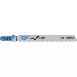 Pilový plátek do kmitací pily T 118 G Basic for Metal Bosch 2608631674
