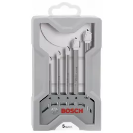 5dílná sada vrtáků na dlaždice CYL-9 Ceramic 4,0; 5,0; 6,0; 8,0; 10,0 mm Bosch 2608587169