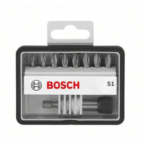 8+1dílná sada šroubovacích bitů Robust Line, S Extra-Hart 25 mm Bosch 2607002562