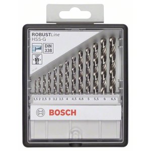 Sada vrtáků do kovu Robust Line HSS-G, 13dílná, 135° Bosch 2607010538