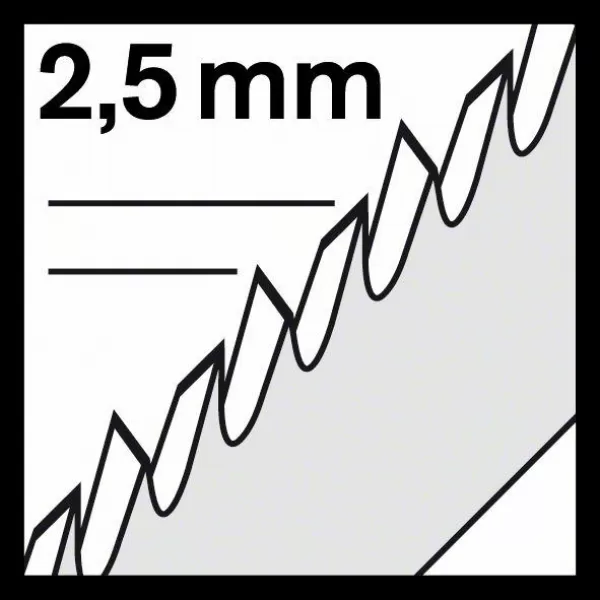 Pilový plátek do kmitací pily T 301 BCP Precision for Wood Bosch