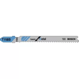 Pilový plátek do kmitací pily T 118 B Basic for Metal Bosch 2608631673