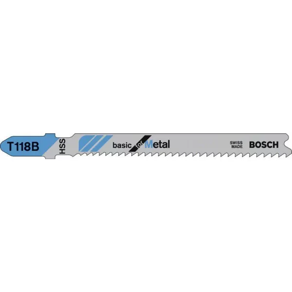 Pilový plátek do kmitací pily T 118 B Basic for Metal Bosch 2608631673