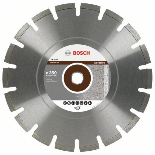 Diamantový dělicí kotouč Standard for Abrasive 300 x 20/25,4 x 2,8 x 10 mm Bosch 2608602620