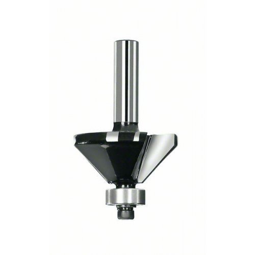 Fazetovací a drážkovací frézy tvaru V 8 mm, B 11 mm, L 15 mm, G 56 mm, 45° Bosch