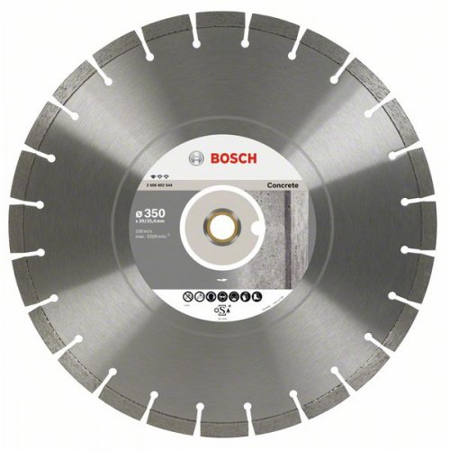 Diamantový dělicí kotouč Standard for Concrete 500 x 25,4 x 3,6 x 10 mm Bosch 2608602712