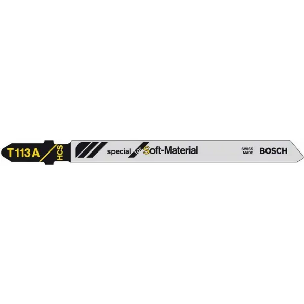 Pilový plátek do kmitací pily T 113 A Special for Soft Material Bosch