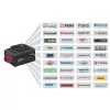 Sada flexibilního systému Bosch Power pro aku nářadí, 2x GBA 18V 5.0Ah + GAL 12V/18V-80, Bosch1600A03CH1