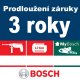 Prodloužená záruka Bosch na 3 roky (registrace zboží do 4 týdnů)