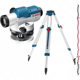 Optický nivelační přístroj Bosch GOL 26 D Professional + stativ BT 160 + nivelační lať GR 500 0 615 994 00E