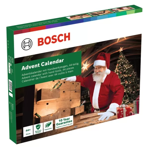 Adventní kalendář 2026 s praktickou 44dílnou sadou nářadí Bosch 6035952399