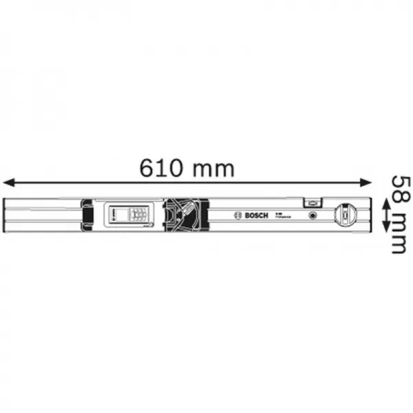 Měřicí lišta Bosch R 60 Professional 0601079000