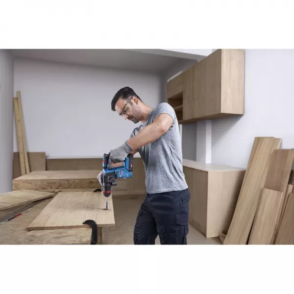 Aku vrtací kladivo 18V/2x2,0 Ah SDS-plus Bosch GBH 18V-18 X 0611927101