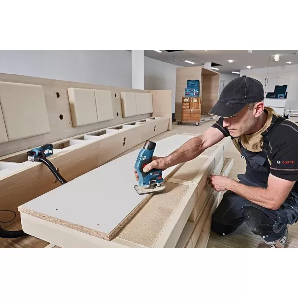 Ohraňovací frézka bez aku Bosch GKF 12V-8 Professional