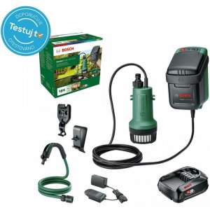 Aku zahradní pumpa Bosch GardenPump 18V-2000 0.600.8C4.202