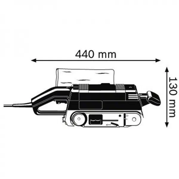 Pásová bruska Bosch GBS 75 AE Professional 0.601.274.708