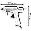 Lepicí tavná pistole Bosch GKP 200 CE 0.601.950.703