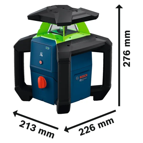 Samonivelační rotační laser Bosch GRL 18V-3-31G, solo, L-Boxx Professional 0601061G01