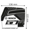 Křížový laser GCL 2-50 C + stativ BT 150 Bosch 0 601 066 G02