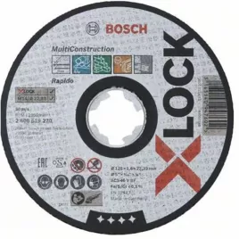 Řezný kotouč na kov Multi Contruction 125mm Bosch X-LOCK 2608619270