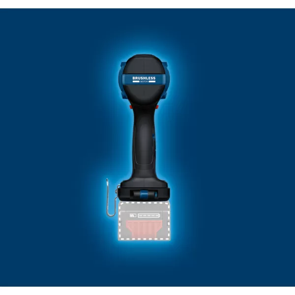 Aku rázový utahovák 18V bez aku Bosch GDS 18V-750 C 06019L9001