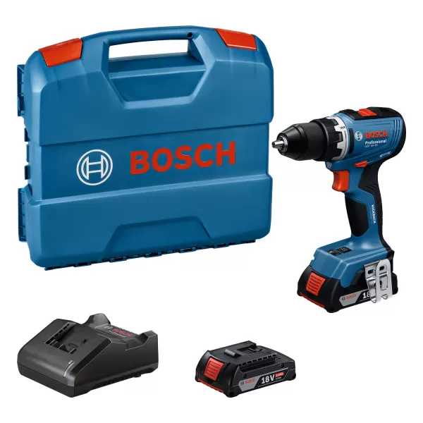 Aku vrtací šroubovák 18V/2x2,0Ah GSR 18V-65 Bosch 06019N3000