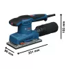 Vibrační bruska GSS 20-18 A Bosch 0601070101