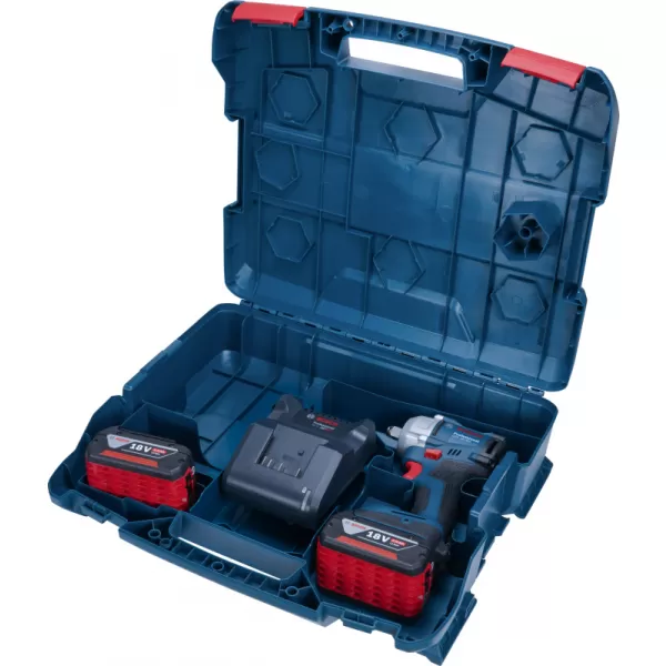 Aku rázový utahovák 18V 2x4,0Ah Bosch GDS 18V-350 06019M5021