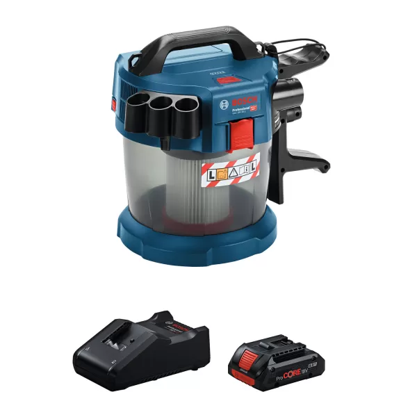 Aku vysavač 18V/4,0 Ah GAS 18V-10 L Bosch 0615A5007V