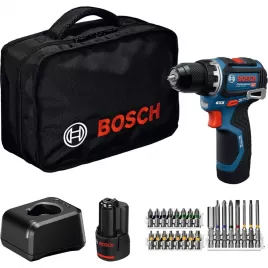 Aku vrtací šroubovák 12V 2x2,0Ah 12V-32 Bosch 06019N7006