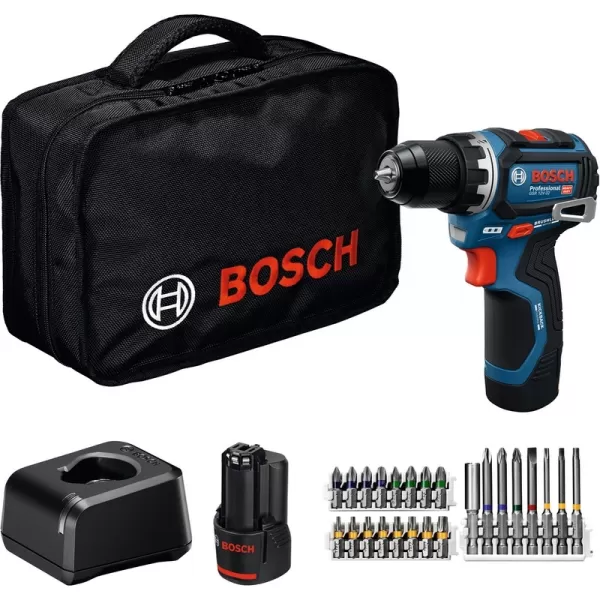 Aku vrtací šroubovák 12V 2x2,0Ah 12V-32 Bosch 06019N7006