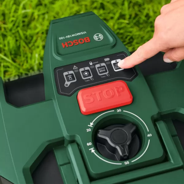 Robotická sekačka na trávu 18V bez aku Bosch VISIMOW18V-200