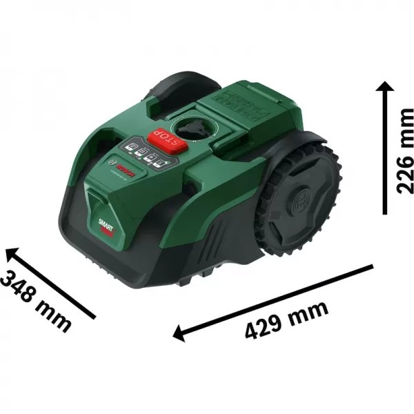 Robotická sekačka na trávu 18V bez aku Bosch VISIMOW18V-200