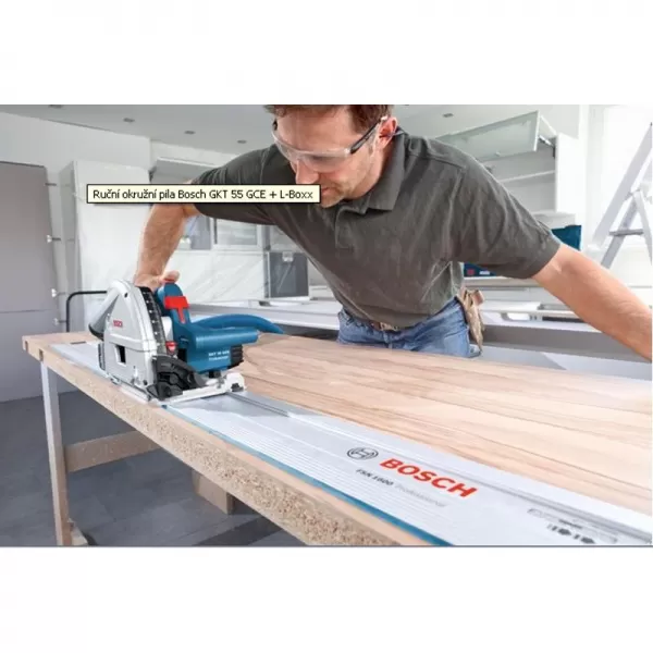 Ruční okružní pila + L-Boxx Bosch GKT 55 GCE Professional