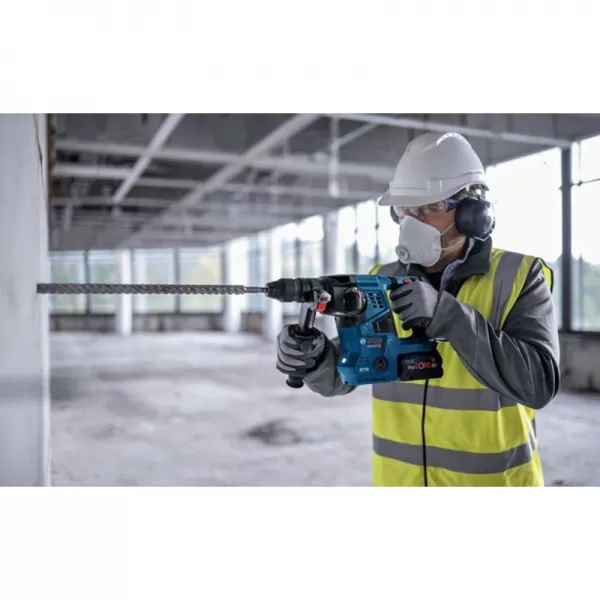 Aku vrtací kladivo 18V 2x8,0Ah SDS plus Bosch GBH 18V-28 CF 0611921003