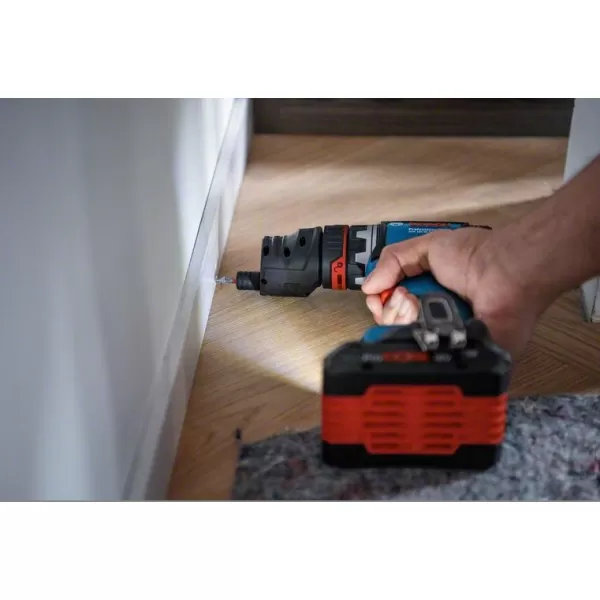 Aku vrtací šroubovák 18V bez aku Bosch GSR 18V-90 FC + GFA 18-H 06019K6204