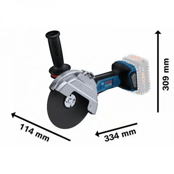 Aku úhlová bruska bez aku Bosch GWS 18V-180 P 06019H6L01