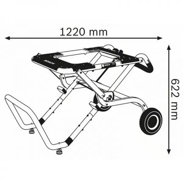 Stůl na pilu Bosch GTA 60 W Professional 0601B12000
