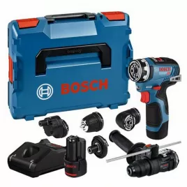 Aku vrtací šroubovák 2x3,0Ah + adaptér Bosch GSR 12V-35 FC 0 601 9H3 008