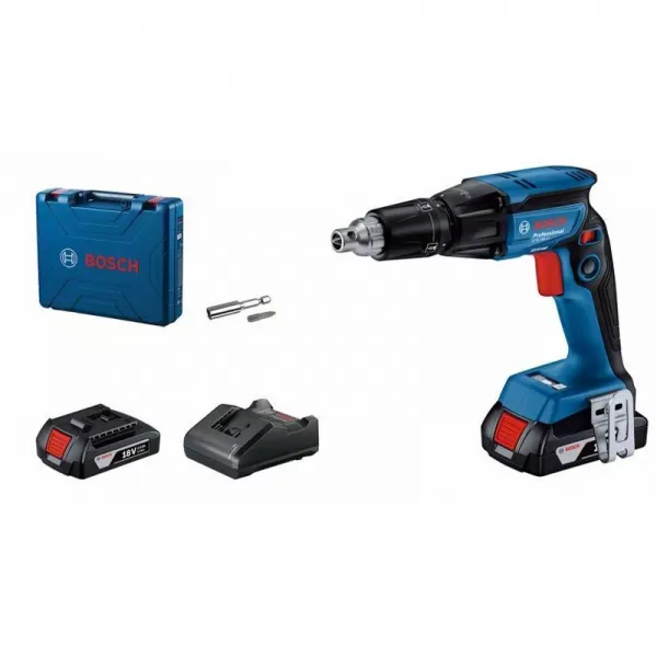 Aku sádrokartonářský šroubovák 2x2,0Ah Bosch GTB 185-LI 06019K7020
