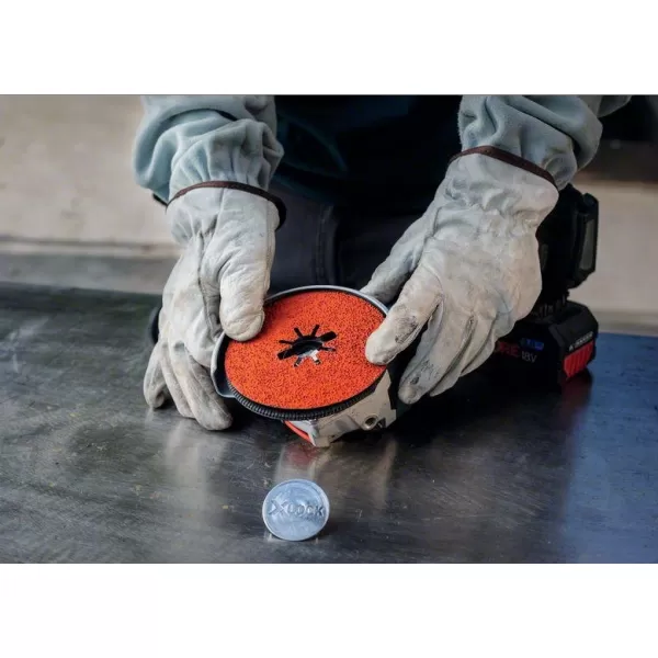 Fíbrový brusný kotouče EXPERT R782 Prisma Ceramic X-LOCK, 115 mm, 22,23 mm, P36, 5 kusů Bosch 2608621804